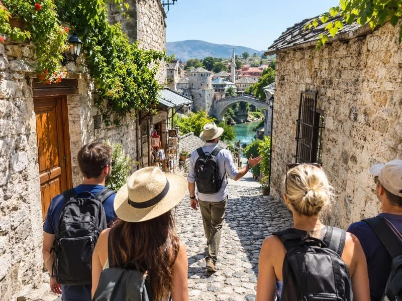 Mostar & Kravica with a Local Guide